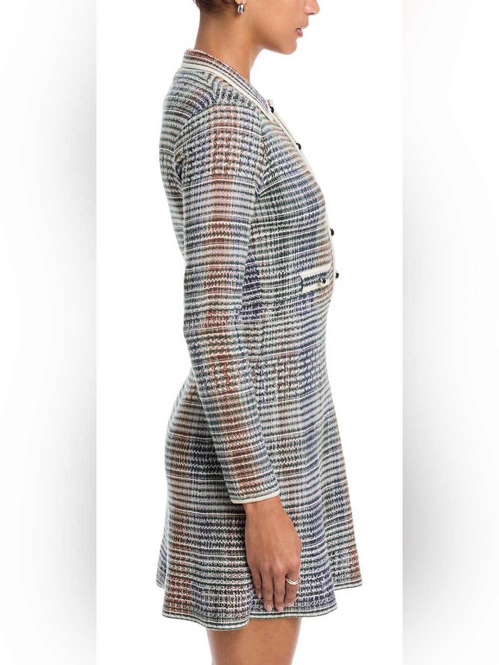 Veronica Beard Lauper Dress in Dark Hunter. Large - Picture 5 of 6
